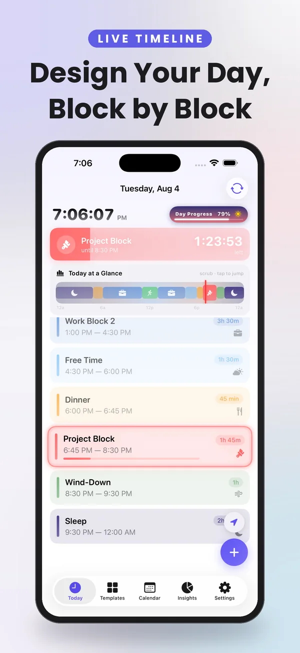 Design Your Day, Block by Block